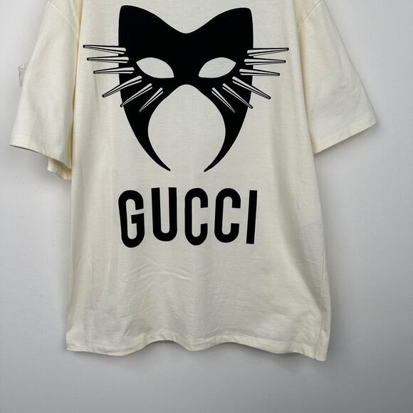 NWT Gucci Manifesto Oversized T-Shirt in White Size L - Picture 10 of 16